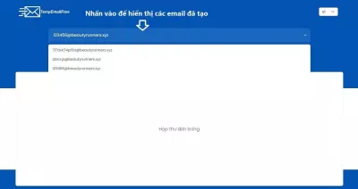 Mở lại các email ảo đã tạo (Ảnh: BlogAnChoi). Mở lại các email ảo đã tạo (Ảnh: BlogAnChoi).