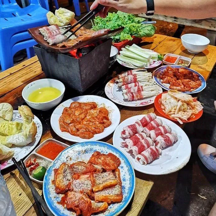 Đồ ăn ở Gogi Quy Nhơn (Ảnh: Internet)
