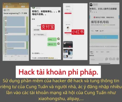 Tài khoản của nam diễn viên bị hack (Nguồn: Internet)