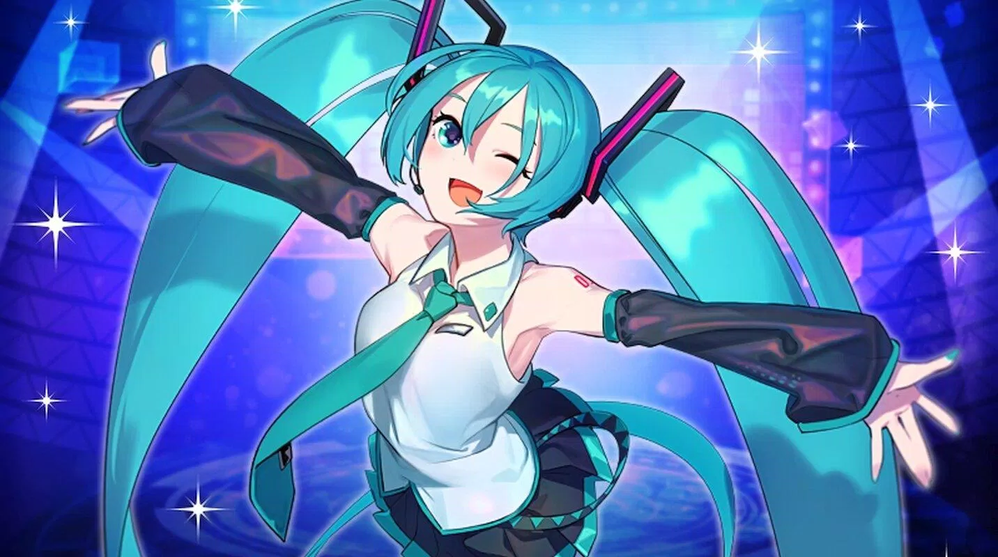 Hatsune Miku - nhân vật Vocaloid nổi tiếng mà website Mikutap lấy cảm hứng. (Nguồn: Internet)