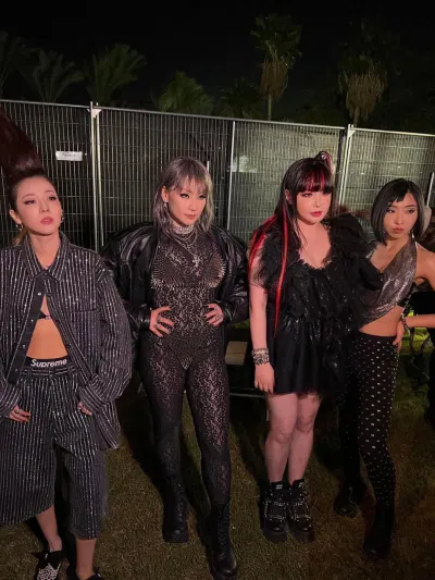 2NE1 và màn tái xuất "cực cháy" trên sân khấu Coachella 2022 (Nguồn: Internet) 2NE1 và màn tái xuất "cực cháy" trên sân khấu Coachella 2022 (Nguồn: Internet)