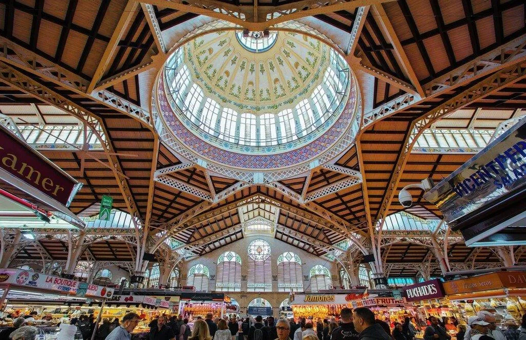 Mercado Central - Chợ Trung Tâm của Valencia (Nguồn: Internet) Mercado Central - Chợ Trung Tâm của Valencia (Nguồn: Internet)