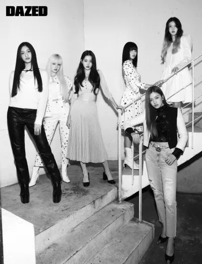 Các nữ tân binh IVE của nhà Starship (Nguồn: DAZED KOREA) Các nữ tân binh IVE của nhà Starship (Nguồn: DAZED KOREA)
