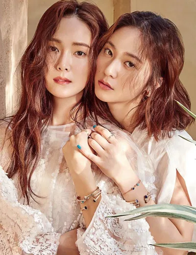 Jessica Jung và Krystal Jung cặp anh chị em nổi tiếng Hàn Quốc. (Nguồn: Internet)