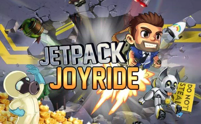 Phiêu lưu cùng Jetpack Joyride (Ảnh: Internet)