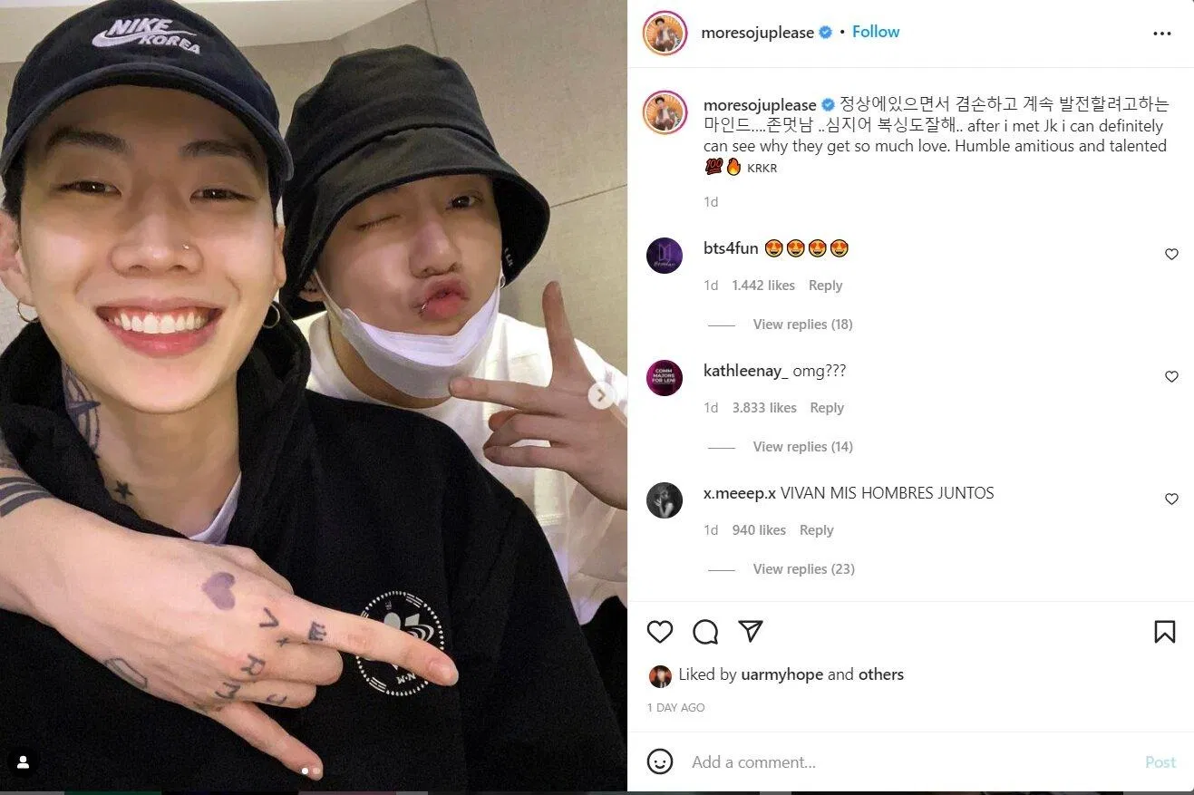 Bài đăng của Jay Park trên Instagram (Nguồn: Internet) Bài đăng của Jay Park trên Instagram (Nguồn: Internet)
