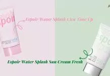 Review bộ đôi kem chống nắng Espoir Water Splash Sun Cream (nguồn: BlogAnChoi)