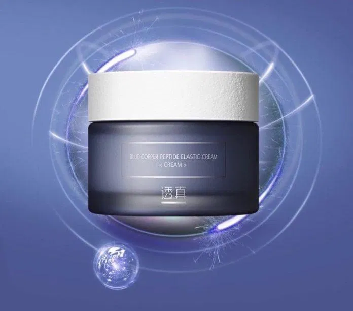 Kem dưỡng Lucenbase Blue Copper Peptide (Nguồn: Internet).