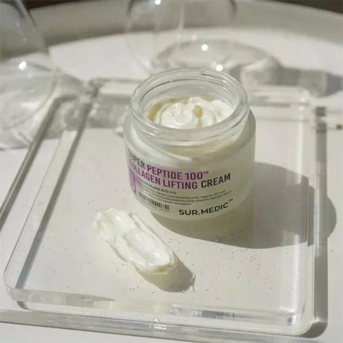 Kem dưỡng Sur.Medic+ Super Peptide 100 Collagen Lifting Cream (Nguồn: Internet).