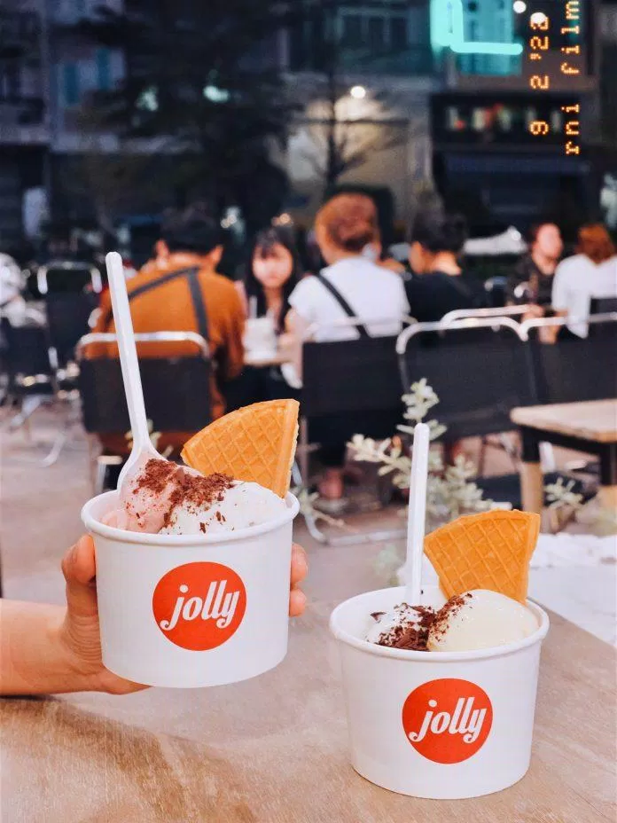 Một ly kem ở Jolly (Ảnh: internet)