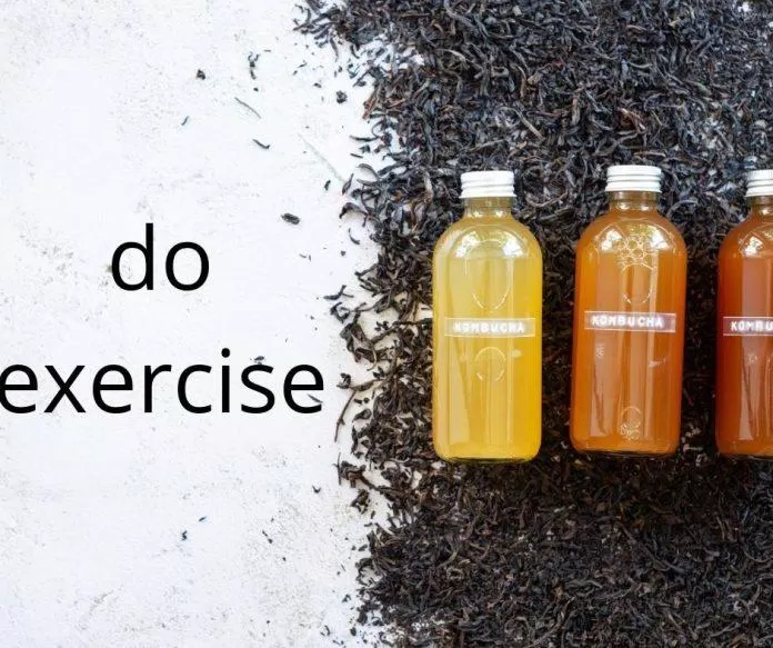 Bên cạnh uống Kombucha các nàng đừng quên tập thể dục để cân bằng cơ thể khỏe mạnh mỗi ngày nhá (nguồn: internet)