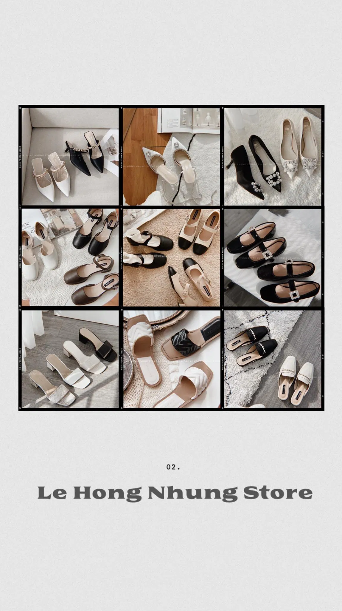 Một số mẫu sản phẩm của shop Le Hong Nhung Store ( Nguồn: Shopee)