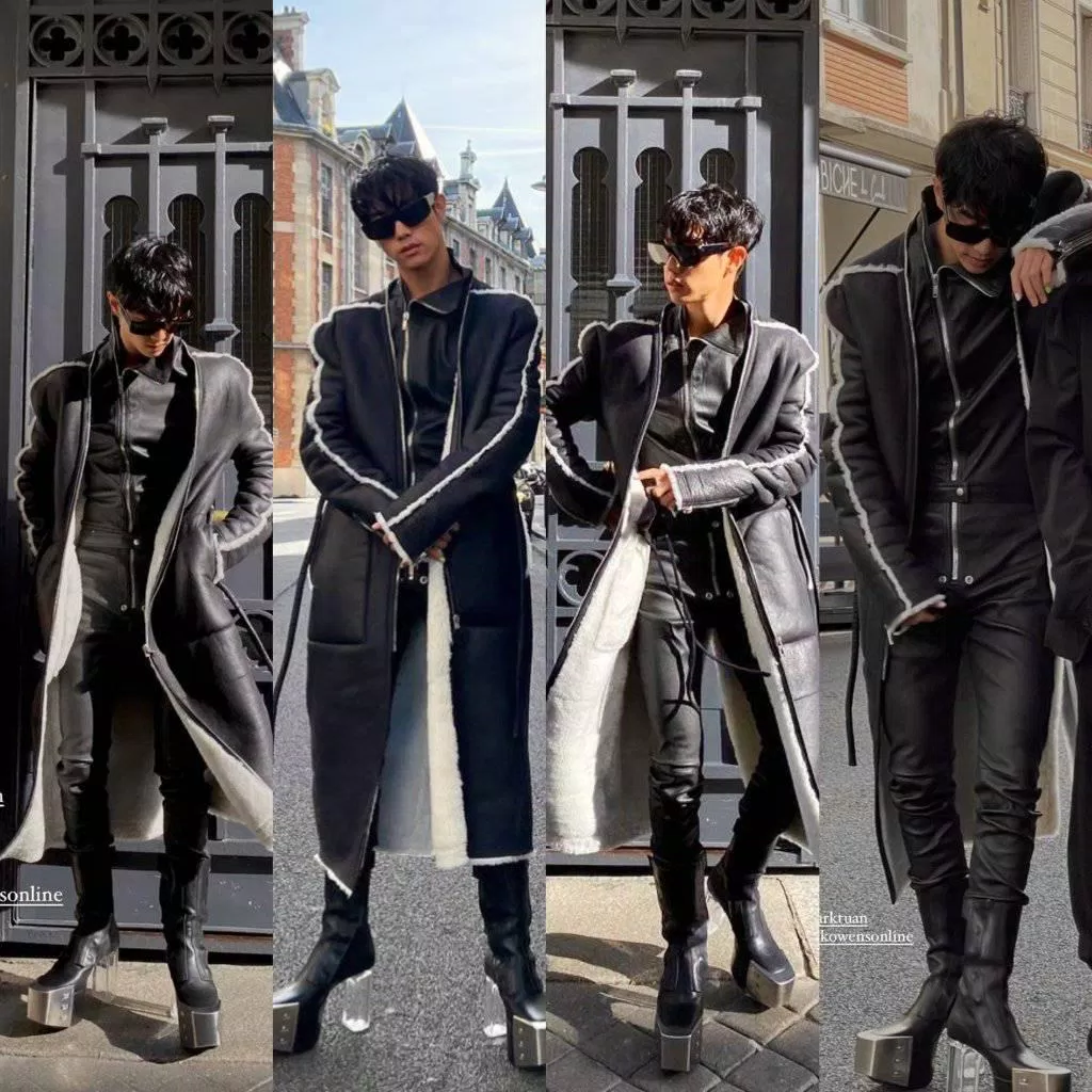 Mark Tuan (GOT7) xuất hiện tại show diễn Rick Owens thuộc khuôn khổ Paris Fashion Week. (Ảnh: Internet).