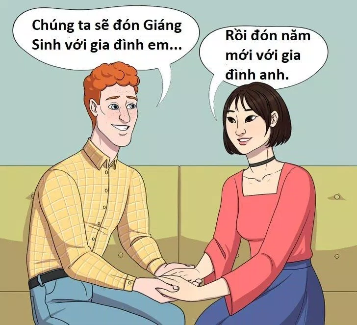 Tôn trọng sự khác biệt giữa hai bên gia đình (Ảnh: Internet)