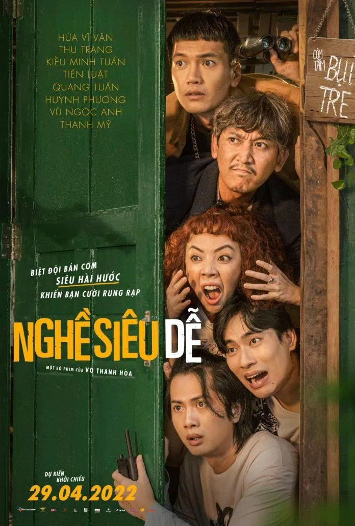 Poster phim Nghề Siêu Dễ (2022) (Nguồn: internet)