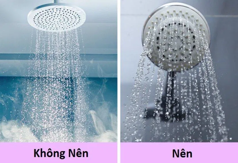 Không nên tắm nước nóng ngay trước khi đi ngủ (Ảnh: Internet)