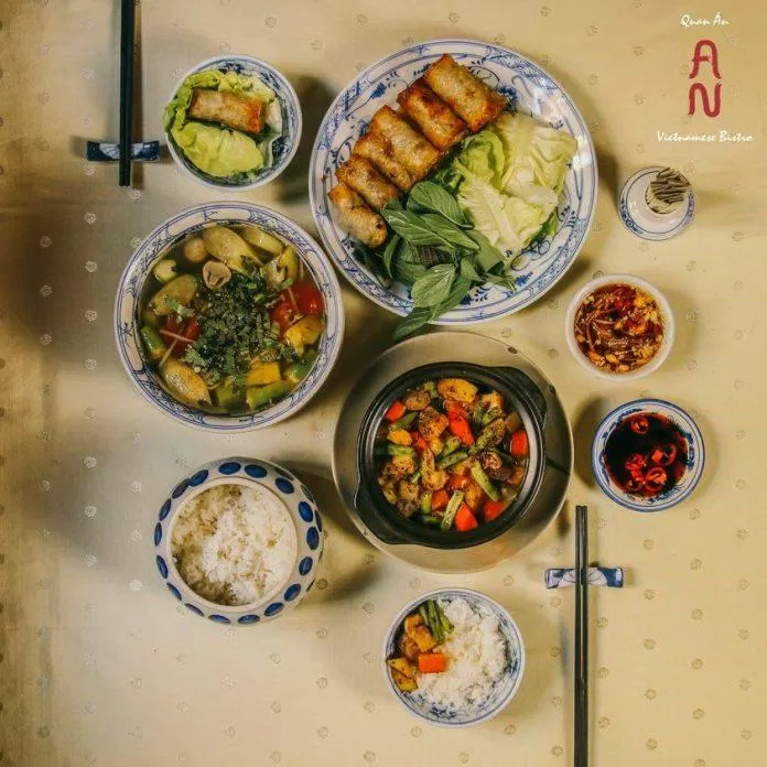 Đến Quán An, bạn không thể bỏ lỡ những món ăn truyền thống Việt Nam (Nguồn: Facebook Quán An)
