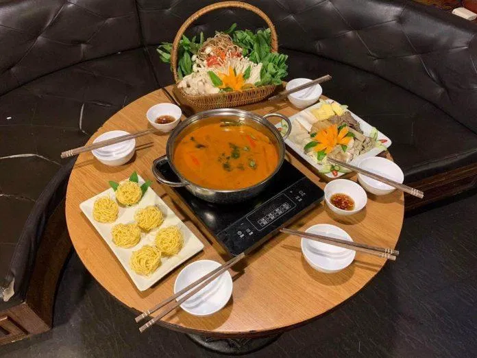Các món ăn tại Nhà hàng buffet Chay An Lạc (Ảnh Internet)