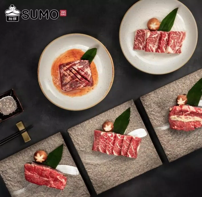 Các món ăn tại Nhà hàng buffet Sumo Yakiniku (Ảnh SUMO)