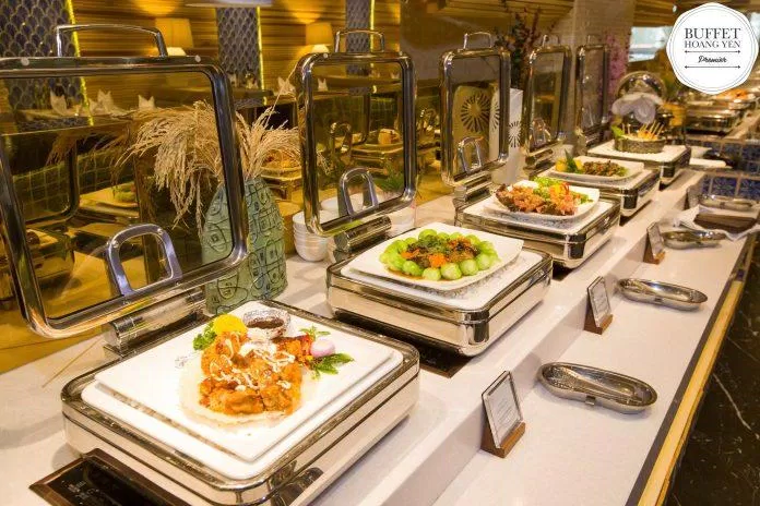 Các món tại Nhà hàng Buffet Hoàng Yến Premier được bày biện đẹp mắt (Ảnh Nhà hàng Buffet Hoàng Yến Premier)