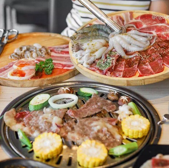 Các món ăn đa dạng tại Nhà hàng buffet Subin BBQ (Ảnh Internet)