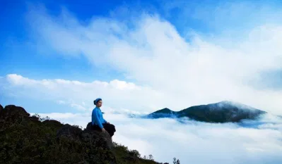 Săn mây tại núi Cao Ly (Nguồn: Internet) Săn mây tại núi Cao Ly (Nguồn: Internet)