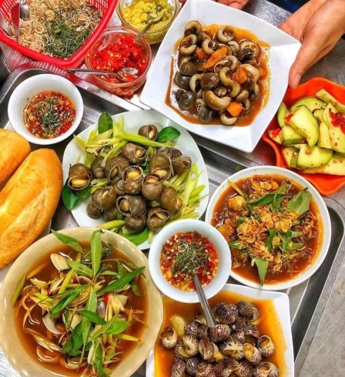Ốc ngon Đà Nẵng ( Nguồn: Internet )