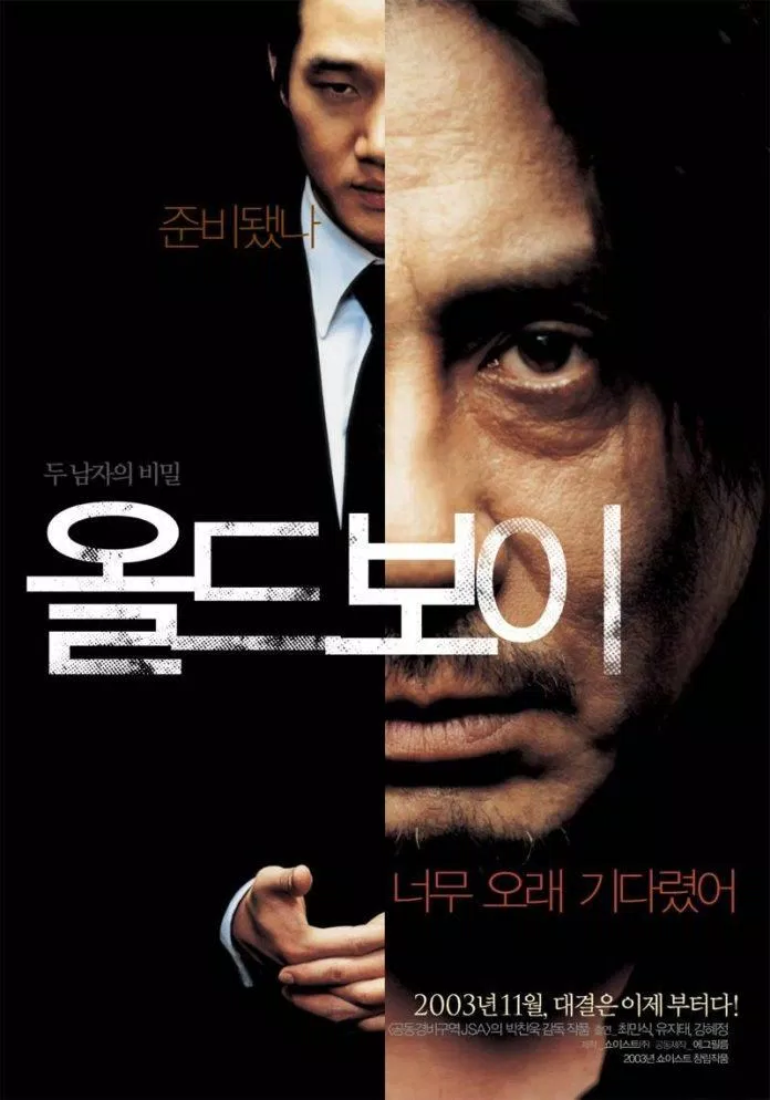 Oldboy bộ phim gây sốc của điện ảnh Hàn Quốc (Ảnh: Internet)
