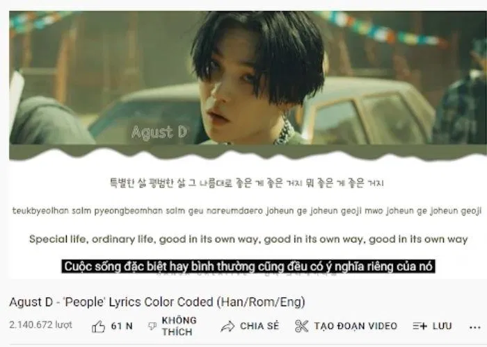 People - Agust D (Ảnh: Internet)