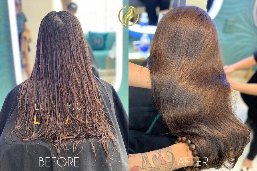 LeHair Professional giúp bạn "hô biến" mái tóc khô xơ, hư tổn trở nên bóng mượt.