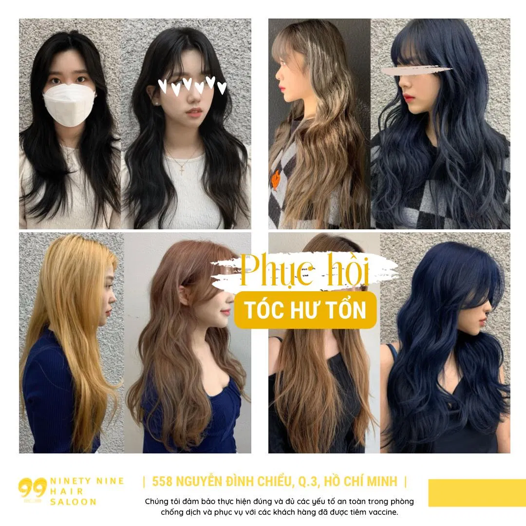 Dịch vụ phục hồi tóc hư tổn tại Hair Saloon 99 được đánh giá khá cao.