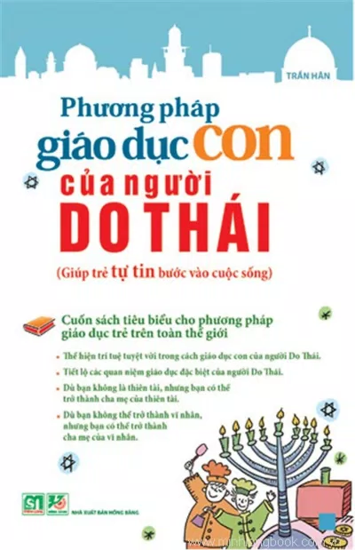 Bìa sách Phương pháp giáo dục con của người Do Thái (Nguồn: Internet)