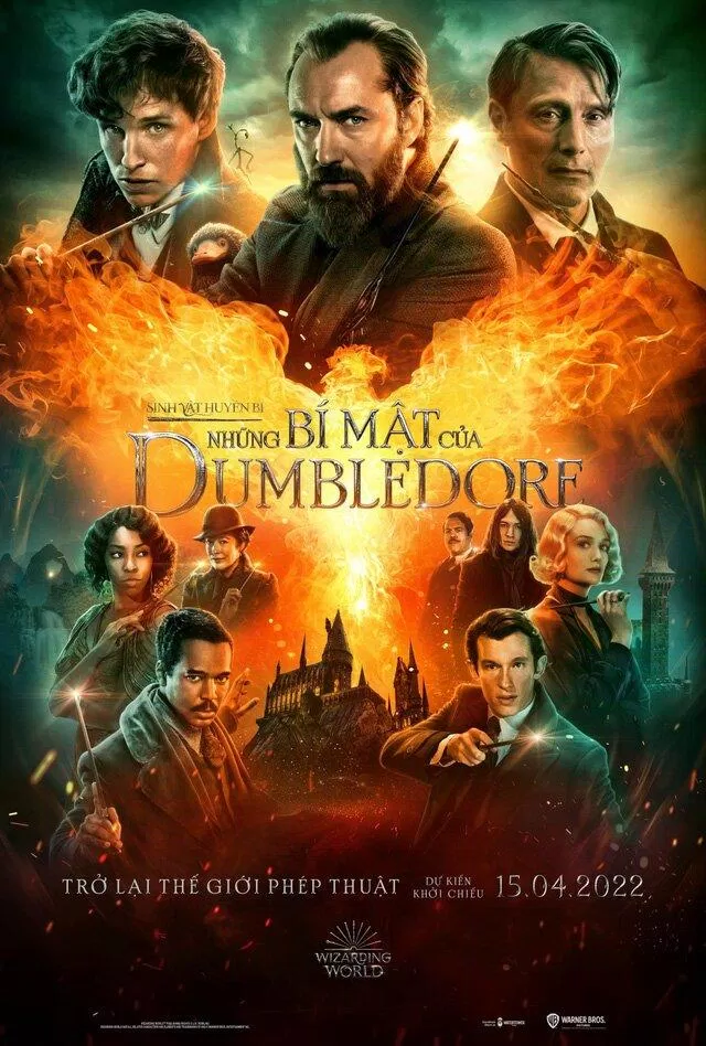 Poster phim Sinh vật huyền bí: Những bí mật của Dumbledore
