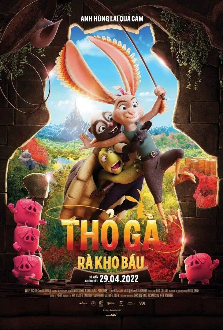 Poster phim Thỏ gà rà kho báu