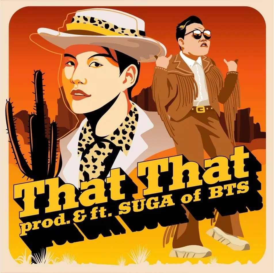 PSY tung "thính" cùng Suga vài giờ trước thềm ra mắt MV (Nguồn: Internet)