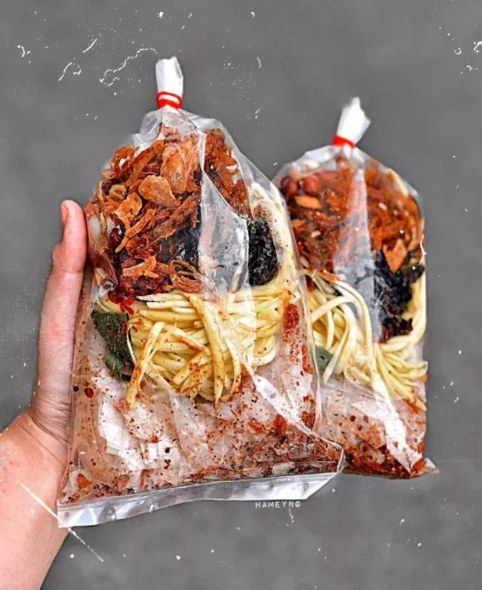 Bánh tráng trộn chú Viên (ảnh: Internet)