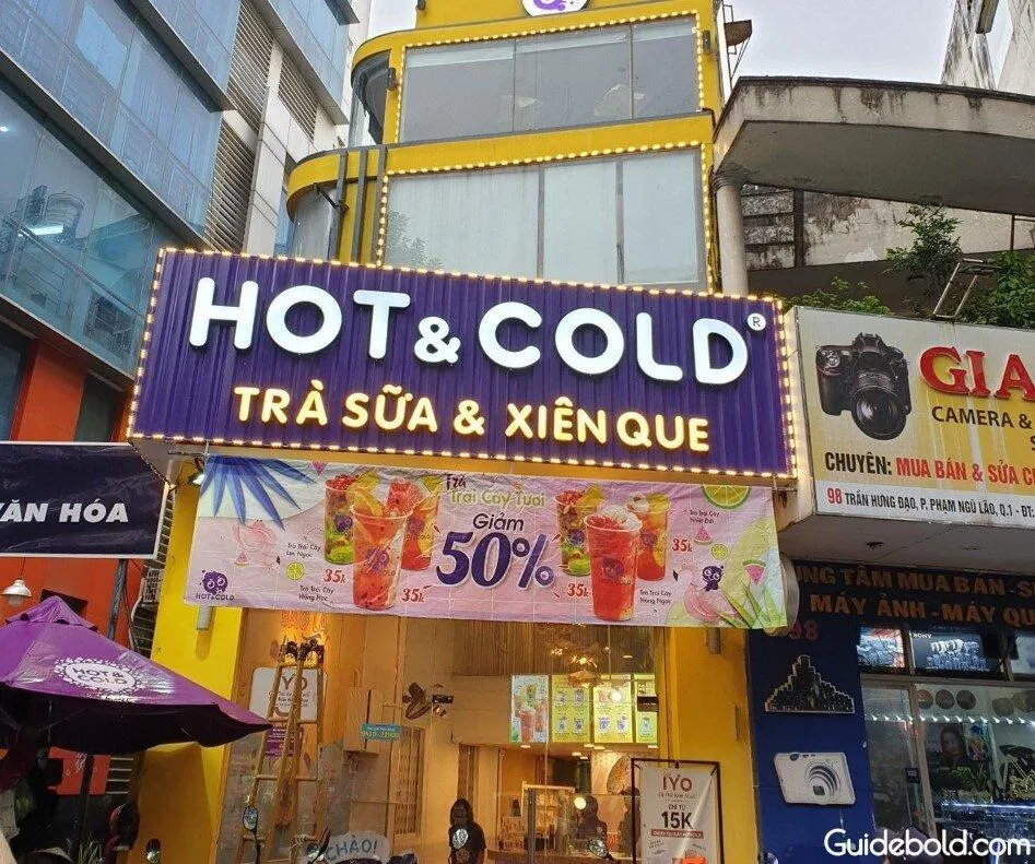 Trà sữa Hot&Cold (ảnh: Internet)