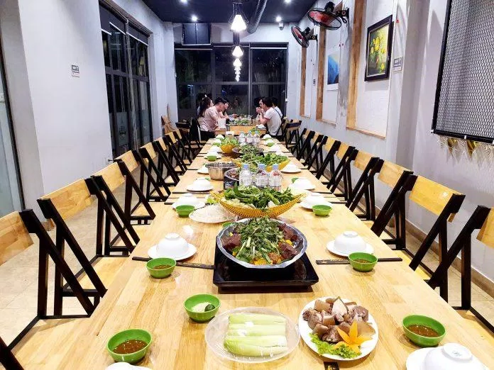 Lẩu lòng bò Hoàng Ngân. (Ảnh: Internet)