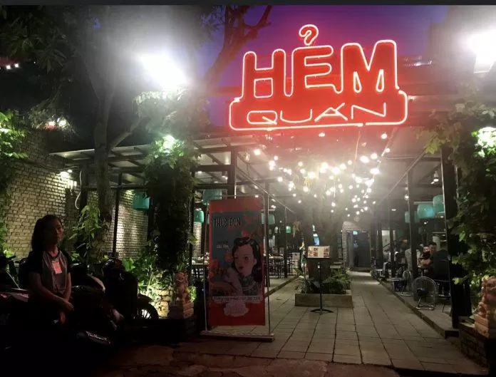 Hẻm Quán - Hoàng Cầu. (Ảnh: Internet)