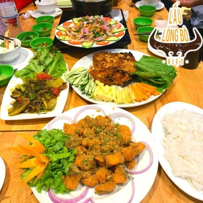 Lẩu lòng bò Hoàng Ngân. (Ảnh: Internet)