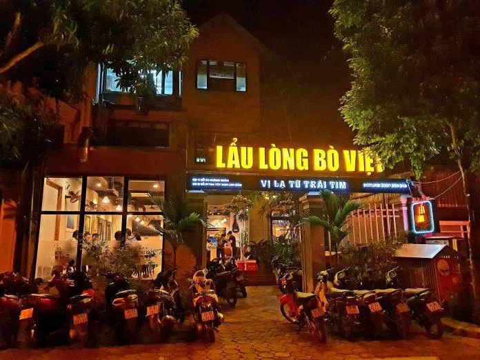 Lẩu lòng bò Hoàng Ngân. (Ảnh: Internet)
