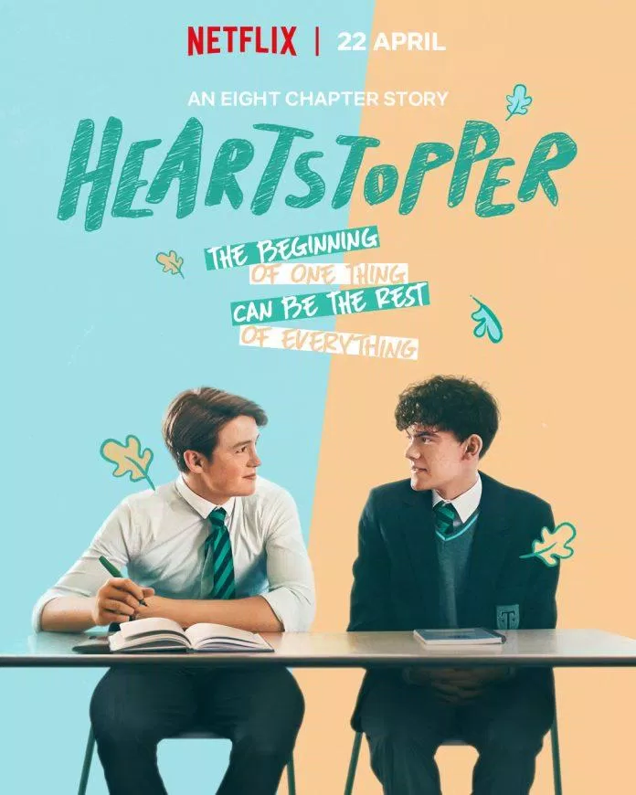 Poster phim boylove Heartstopper. (Ảnh: Internet)