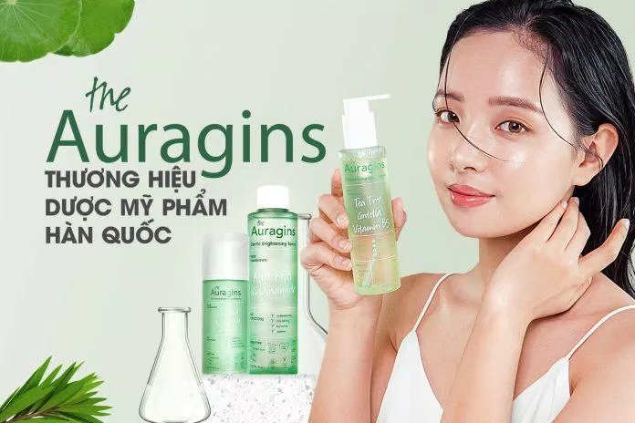 The Auragins là một thương hiệu dược mỹ phầm Hàn Quốc (Nguồn: Internet)