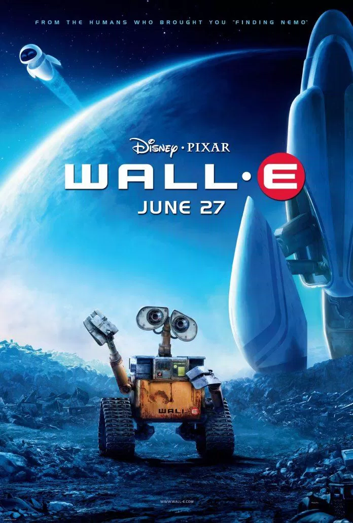 Poster của Wall-E (robot biết yêu), Nguồn: Internet