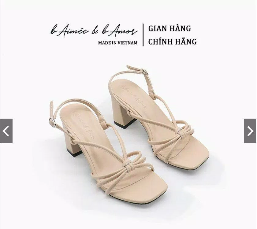 Sandal của bAimée- bAmor vô cùng thanh lich (Nguồn: bAimée$bAmor)