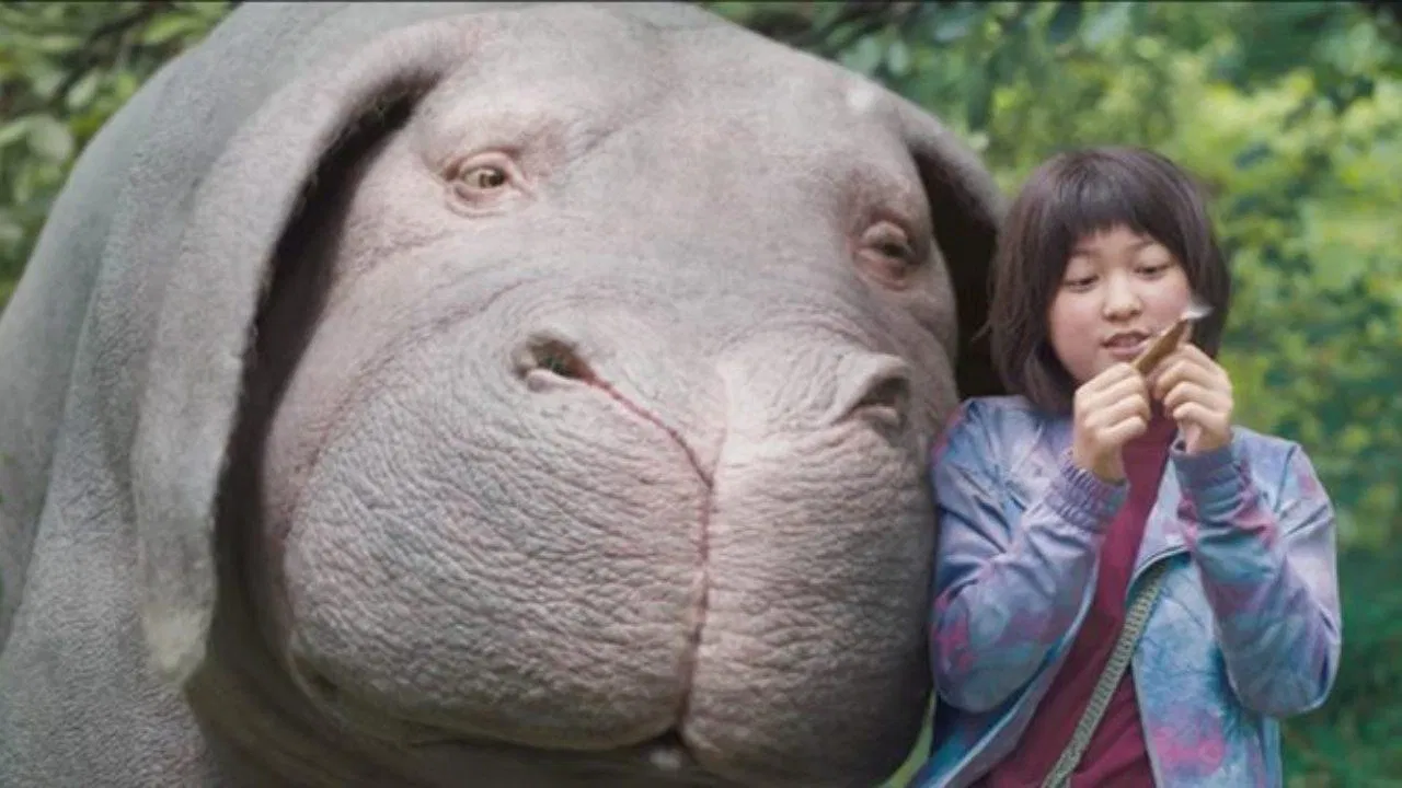 Mija và người bạn Okja (Ảnh: Internet)