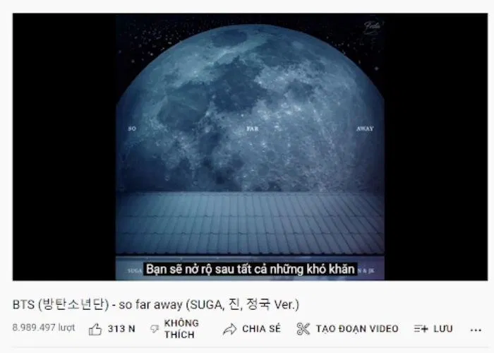 So far away (Ảnh: Internet).