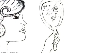 Mạng xã hội là nơi mọi người phóng đại những tiêu chuẩn về cái đẹp và tìm kiếm sự công nhận của người khác (Nguồn: Internet). Mạng xã hội là nơi mọi người phóng đại những tiêu chuẩn về cái đẹp và tìm kiếm sự công nhận của người khác (Nguồn: Internet).