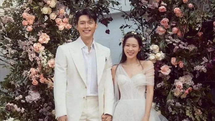 Đám cưới của cặp đôi Son Ye Jin và Hyun Bin vào ngày 31/3 (Nguồn: Internet).