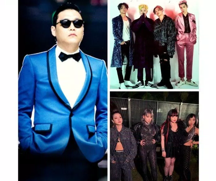 Sự trở lại của hàng loại tên tuổi KPOP như: BIGBANG, 2NE1 và PSY (Nguồn: Internet)